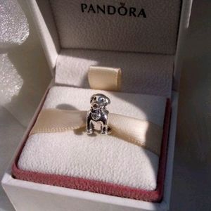 Pandora Saint Bernard Dog Charm